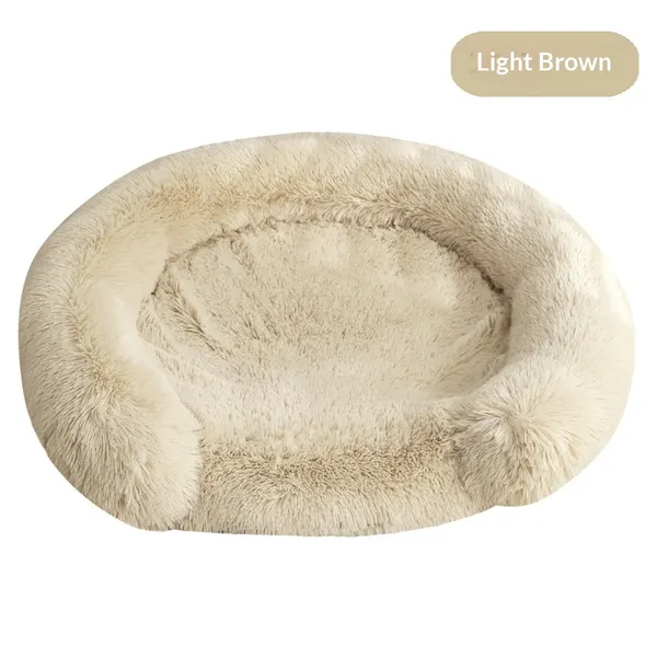 Cozy Plush Dog Bed (70 cm)