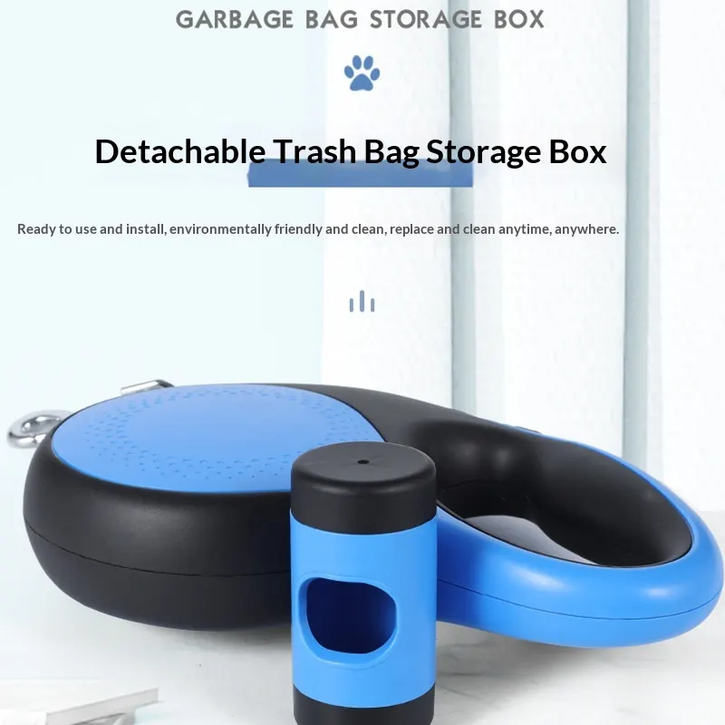 Retractable Dog Leash (5 m, up to 30 kg)