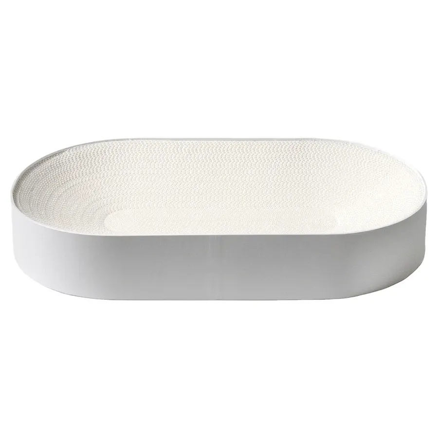 Oval Corrugated Cat Bed & Scratcher