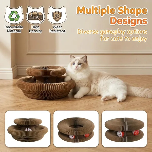 Magic Organ Foldable Cat Scratcher Board