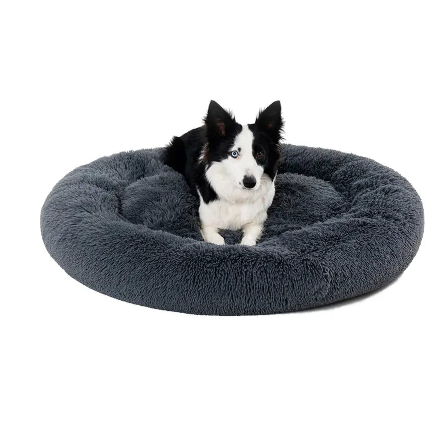 Fluffy Donut Pet Bed (Washable)