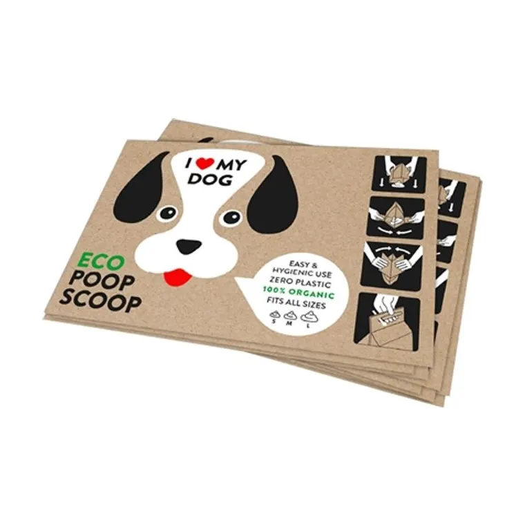 I Love My Dog hondenpoepzakje bundel, 10-pack