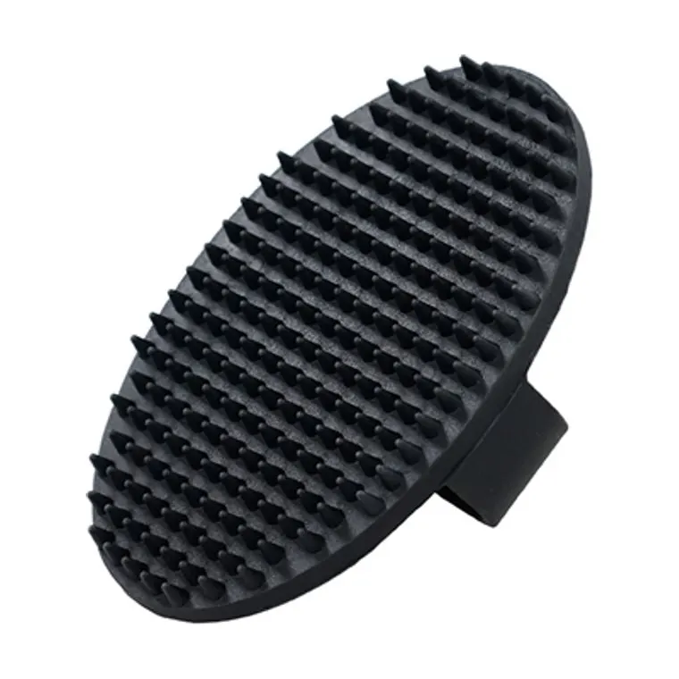 Rosewood borstel rubber, 12,5 x 8 x 4 cm