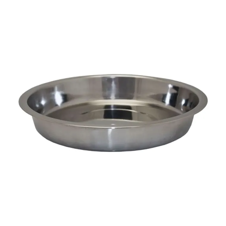 Happy Pet Food Bowl Pup shallow stainless steel, 25 cm
