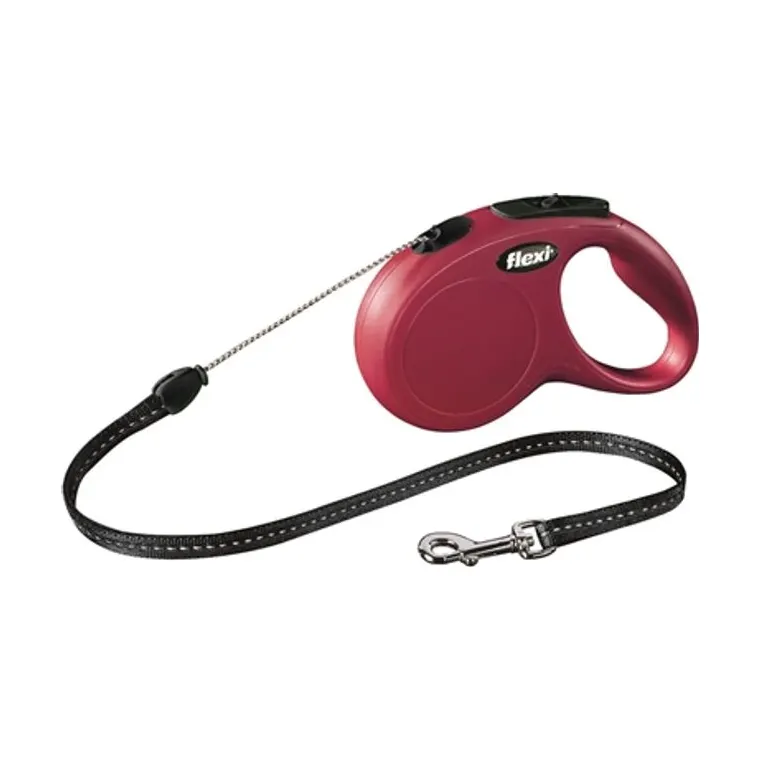 Flexi Classic Cord red S 5 m