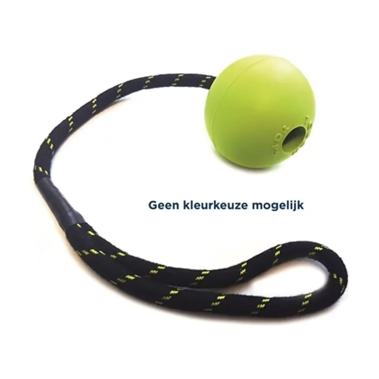 Happy Pet Tough Toys bal aan touw rubber, jumbo 33,5 x 8 x 8 cm