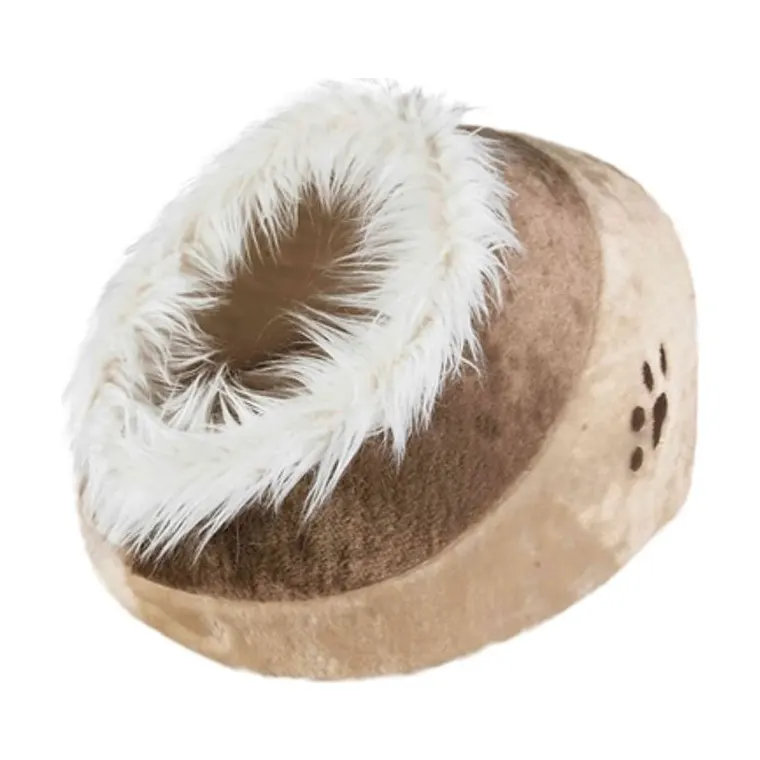 Trixie kattenmand iglo Minou, beige/bruin, 41 x 35 x 26 cm