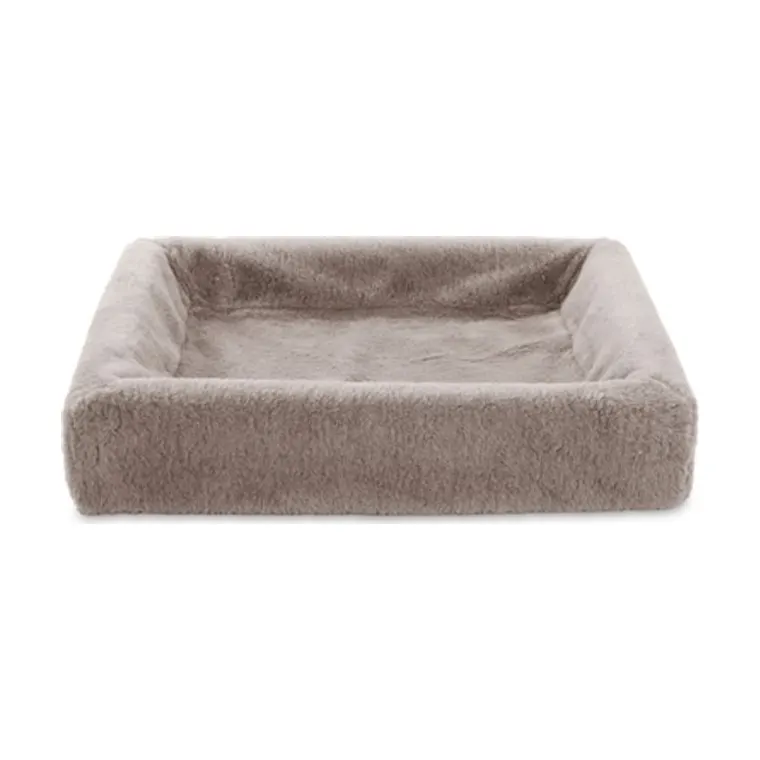 Bia -3 Cover fleece taupe, 70 × 60 × 15 cm