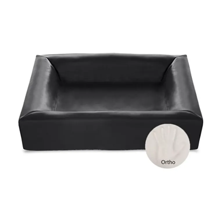 Bia Bed hondenmand orthopedisch, zwart, BIA-3 70 x 60 x 15 cm