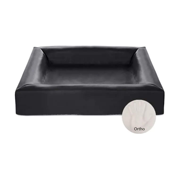 Bia Bed hondenmand orthopedisch, zwart, BIA-4 85 x 70 x 15 cm