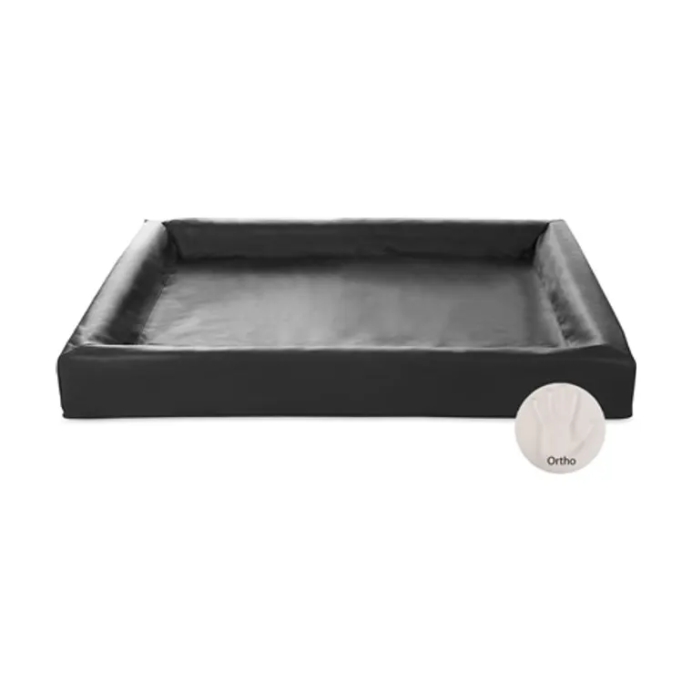 Bia Bed hondenmand orthopedisch, zwart, BIA-7 120 x 100 x 15 cm