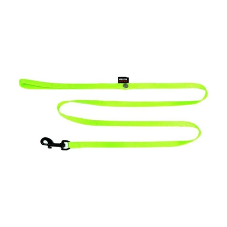 Martin hondenriem nylon, groen, 120 x 1 cm