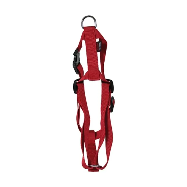 Martin hondentuig Basic nylon, rood, 35-50 x 1,6 cm