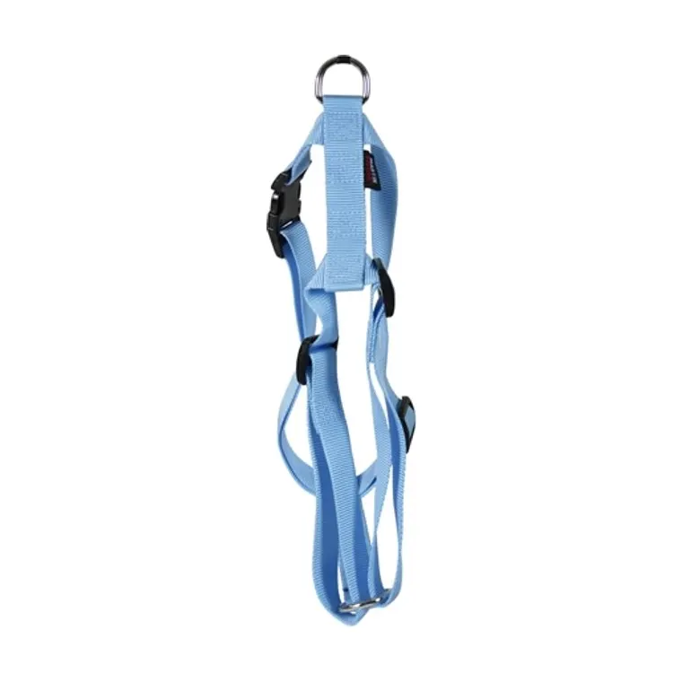 Martin hondentuig Basic nylon, blauw, 35-50 x 1,6 cm