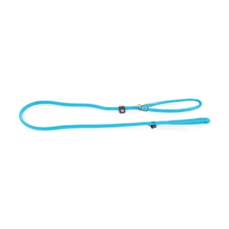Martin retrieverlijn nylon rond, turquoise, 13 mm x 180 cm