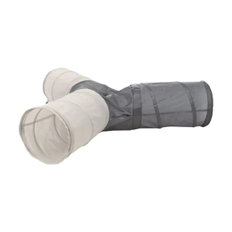 Trixie speeltunnel 3-weg kat en kleine pups, assorti, 3 x 50 x 22 x 22 cm