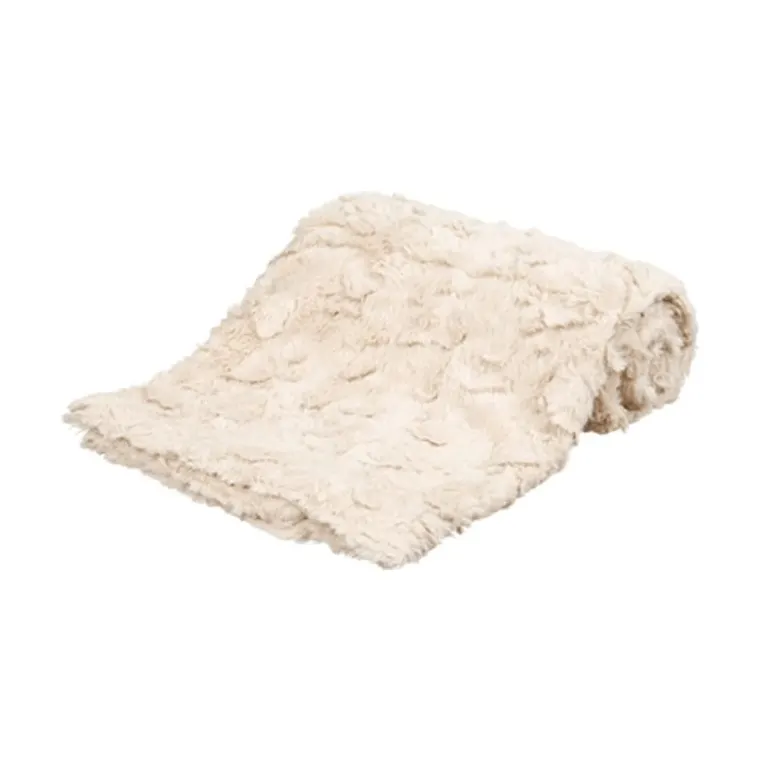 Trixie hondendeken Cosy fleece, beige, 100 x 70 cm