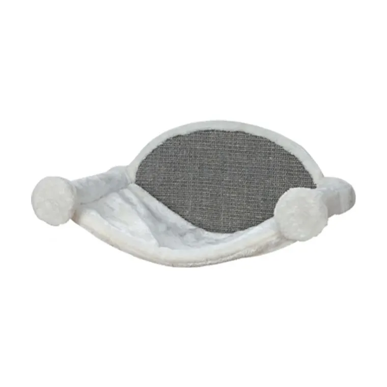 Trixie kattenmand hangmat voor aan de muur, wit/grijs, 54 x 28 x 33 cm