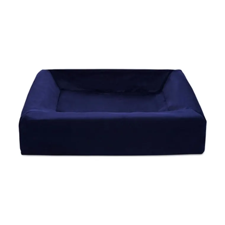 Bia Bed Royal fluweel hoes hondenmand, navy, BIA-3 70 x 60 x 15 cm