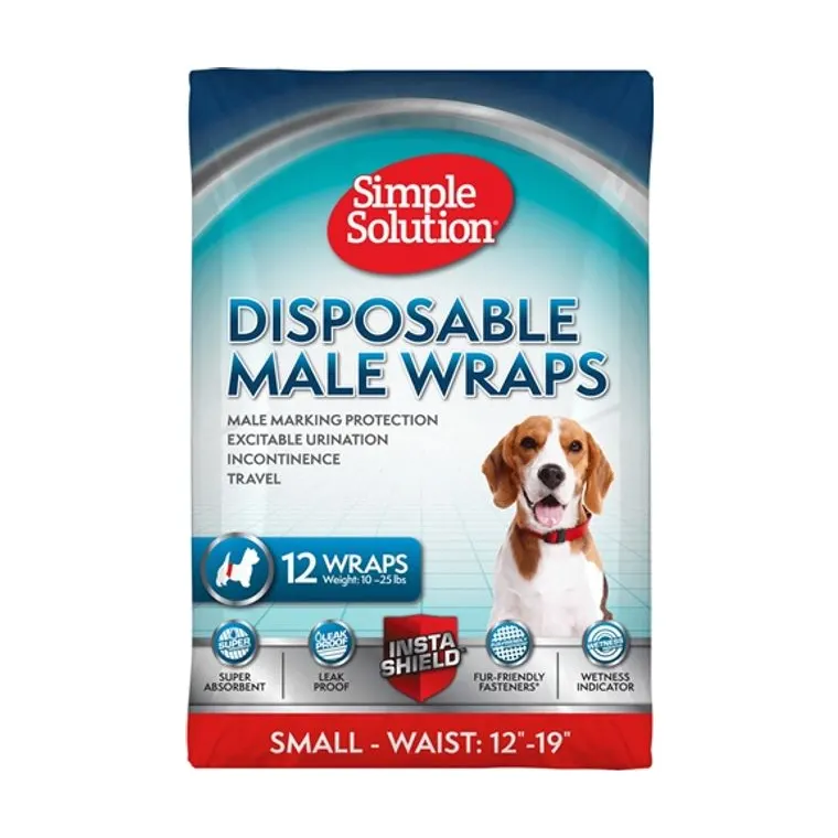 Simple Solution wegwerp plasband reu, S 12-pack
