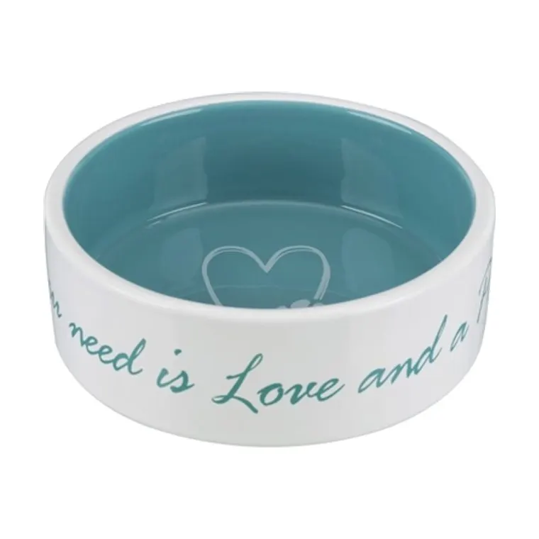 Trixie voerbak Pets Home, petrol, 12 cm