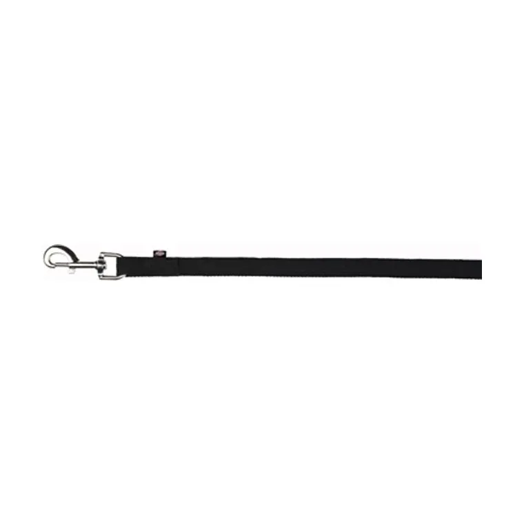 Trixie hondenriem sleeplijn singelband, zwart, 20 mm x 15 m
