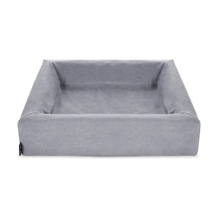 Bia Bed katoen hoes hondenmand, grijs, BIA-2 60 x 50 x 12,5 cm
