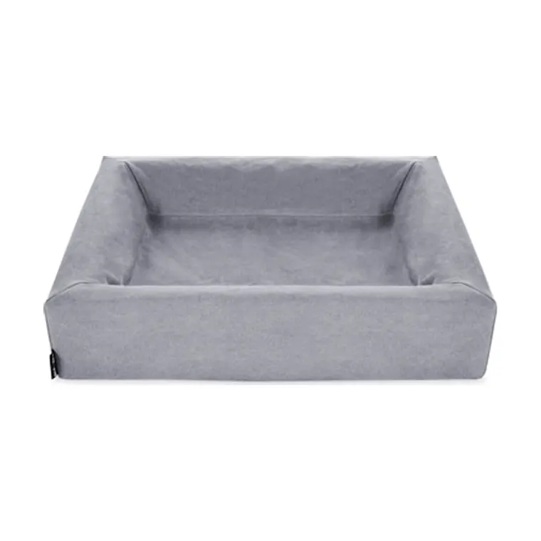 Bia Bed katoen hoes hondenmand, grijs, BIA-3 70 x 60 x 15 cm