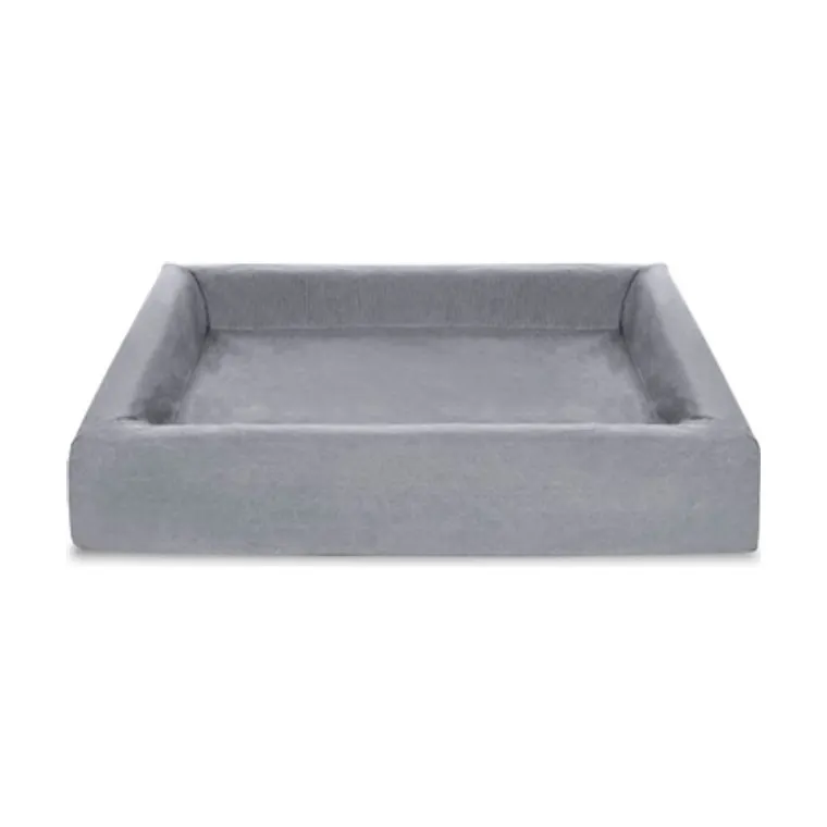 Bia Bed katoen hoes hondenmand, grijs, BIA-4 85 x 70 x 15 cm