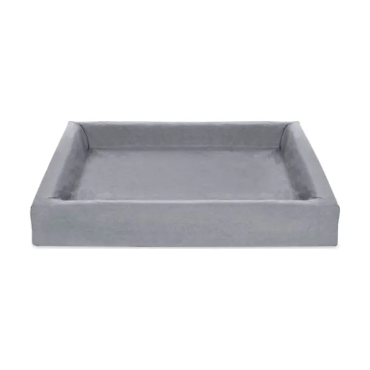 Bia Bed katoen hoes hondenmand, grijs, BIA-7 120 x 100 x 15 cm