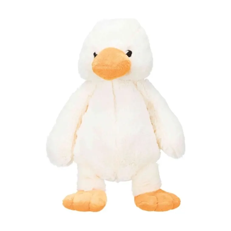 Trixie pluche eend, wit, 38 cm