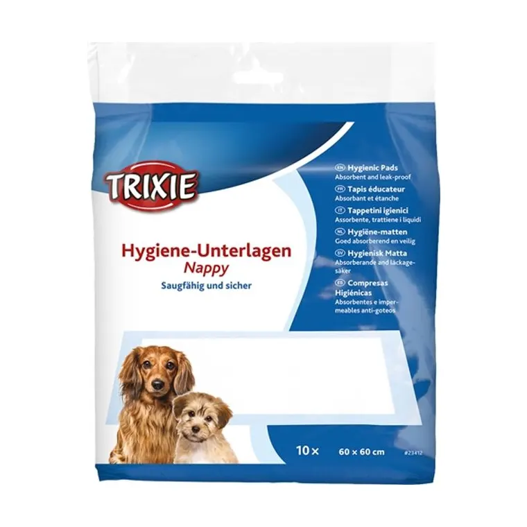 Trixie puppypads Nappy, 60 x 60 cm 10-pack