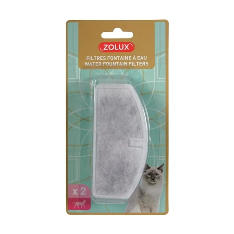 Zolux Filter Zolux Water Fountain, 2-pack