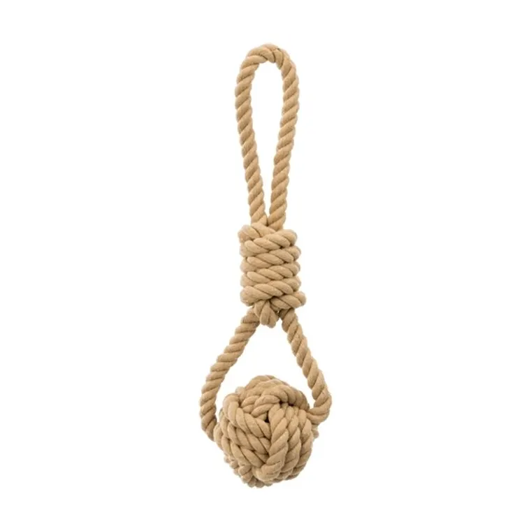 Trixie Be Nordic Floss + Rope Ball, 30 × 8 cm