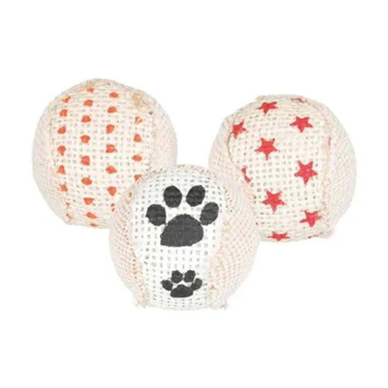 Trixie Ratel Balls Jute, 5 × 5 × 5 cm 3-pack