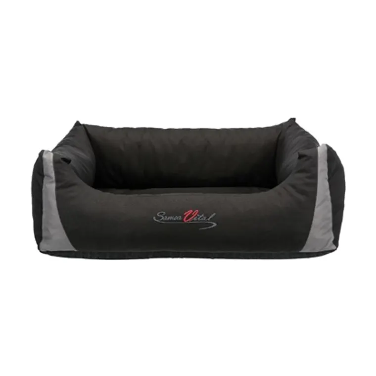 Trixie hondenmand Samoa Vital orthopedisch, zwart/grijs, 100 x 80 cm