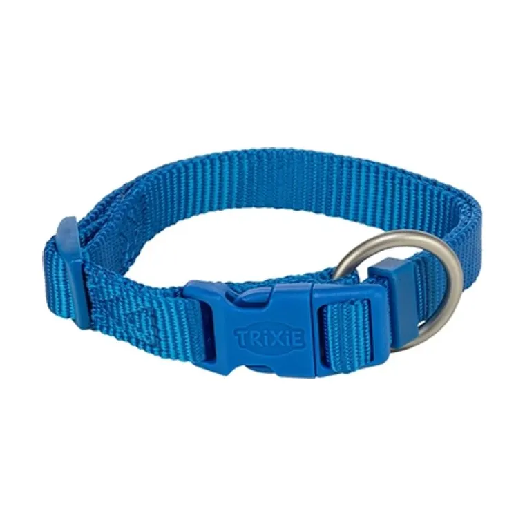 Trixie hondenhalsband Premium, koningsblauw, 35-55 x 2 cm