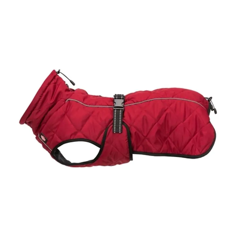 Trixie hondenjas Minot, rood, rug 33 cm buik 32-50 cm