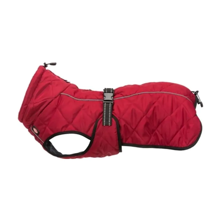 Trixie hondenjas Minot, rood, rug 55 cm buik 60-83 cm