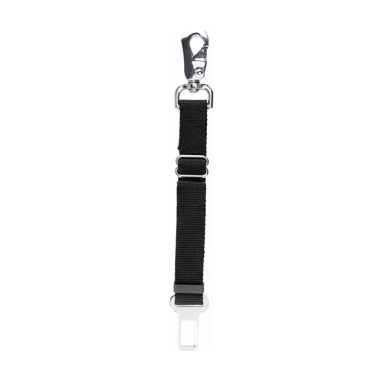 Trixie reserve korthouder met karabijnhaak, zwart, 45-70 x 2,5 cm