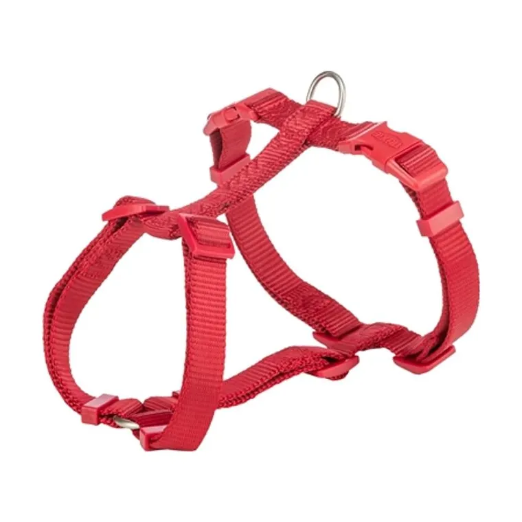 Trixie hondentuig Premium H-tuig, rood, 42-60 x 1,5 cm