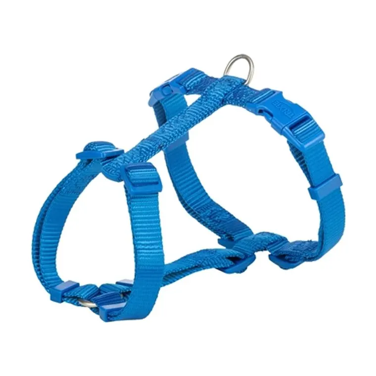 Trixie hondentuig Premium H-tuig, koningsblauw, 42-60 x 1,5 cm