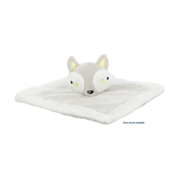 Trixie Junior knuffeldoekje pluche, assorti, 20 x 20 cm
