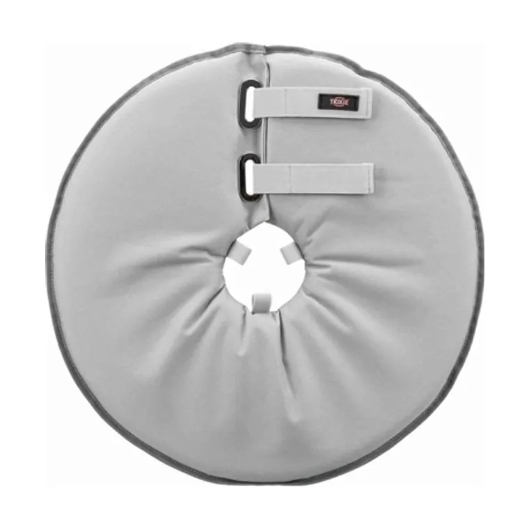 Trixie beschermkraag schuimrubber, grijs, M 38-42 x 21,5 cm