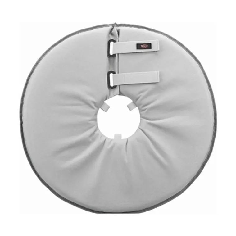 Trixie beschermkraag schuimrubber, grijs, L 46-49 x 24 cm