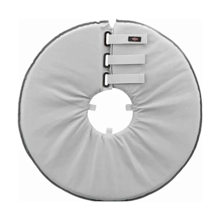 Trixie beschermkraag schuimrubber, grijs, L-XL 53-56 x 27 cm