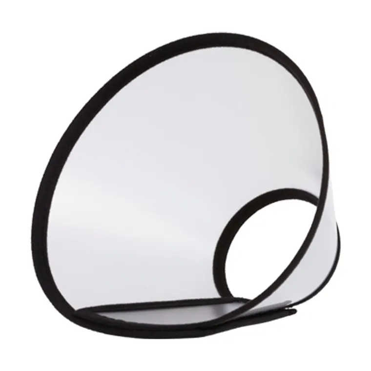 Trixie beschermkraag met klittenband kunststof, transparant, 20-26 x 11 cm