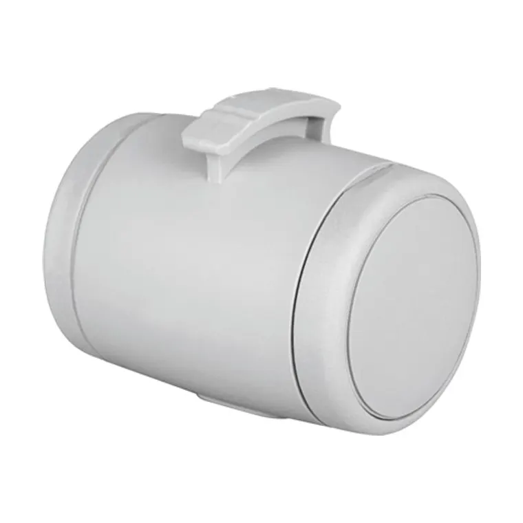 Flexi Poop Bag/Snack Box grey, 5 × 7 cm
