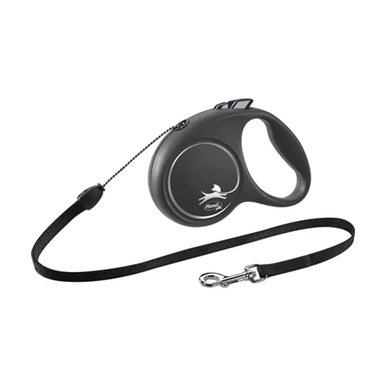Flexi Black Design Cord black S 5 m