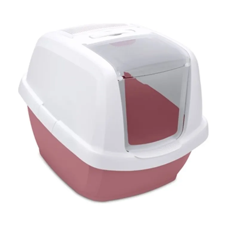 Imac kattenbak Maddy, roze, 62 x 49,5 x 47,5 cm